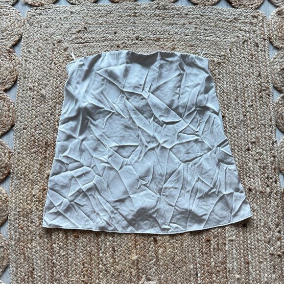 ZARA Strapless Satin Effect Top – Size XL – New without tags 🤍 - Picture 14 of 15